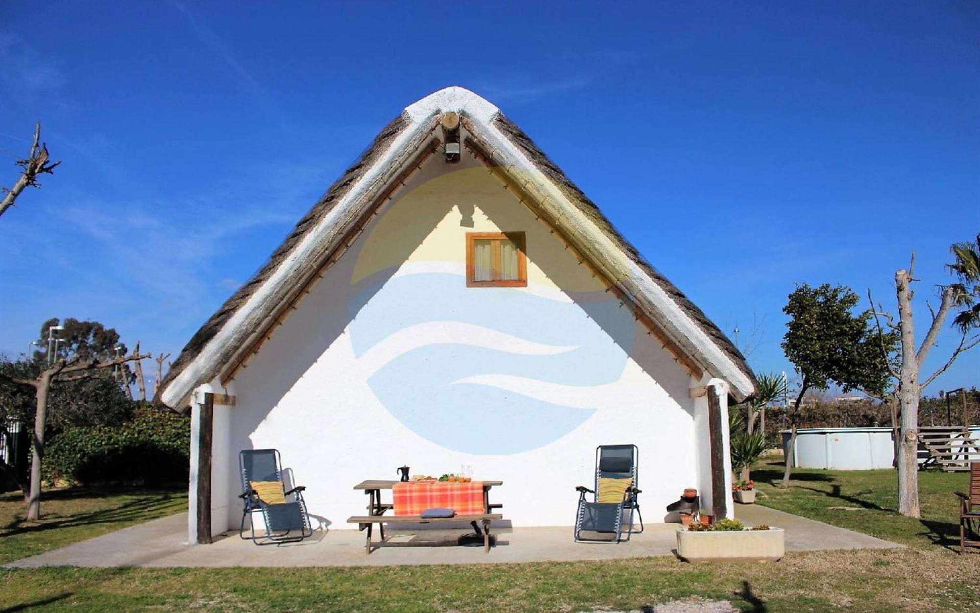 Barraca Tipica Del Delta, Con Piscina, Jardin Y Barbacoa - Deltavacaciones Villa Sant Jaume d'Enveja Luaran gambar