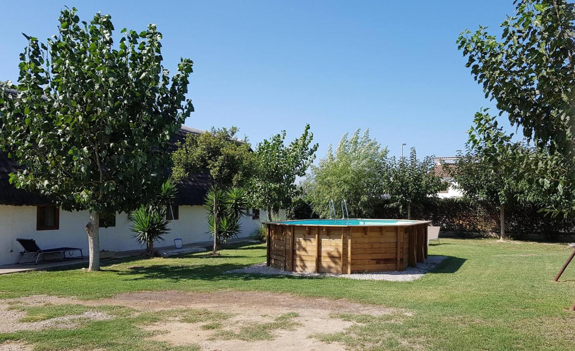 Barraca Tipica Del Delta, Con Piscina, Jardin Y Barbacoa - Deltavacaciones Villa Sant Jaume d'Enveja Luaran gambar